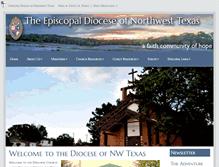 Tablet Screenshot of nwtdiocese.org